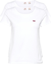 2Pack Crewneck Tee 2 Pack Tee Tops T-shirts & Tops Short-sleeved White LEVI´S Women