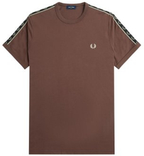 Fred Perry - Contrast Tape Ringer T-Shirt - Carrington Brick