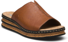 629M9-24 Shoes Mules & Slip-ins Flat Mules Brown Rieker