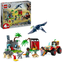 LEGO Jurassic World Dyrereservat med dinosaurunger 4+