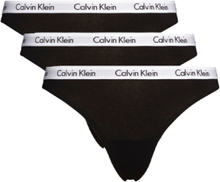 Calvin Klein Women Thong 3-Pack Black