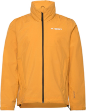 Terrex Multi Rain.rdy 2-Layer Rain Jacket Outerwear Rainwear Rain Coats Gul Adidas Terrex*Betinget Tilbud
