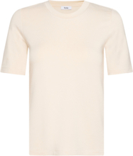 Chambers Designers T-shirts & Tops Short-sleeved Cream Stylein