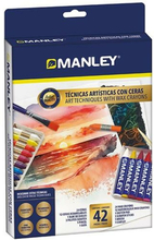 Tjocka färgpennor Manley 42 Delar Multicolour