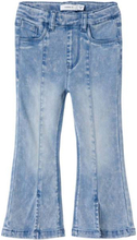 Name It Polly 3359 bootcut jeans til småbarn, medium blue