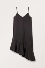 Regular Fit Midi Length Dress - Black