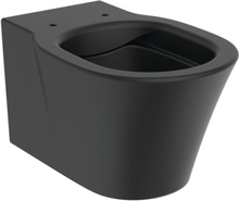 Ideal Standard Connect Air væghængt toilet, uden skyllekant, sort