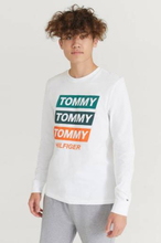 Tommy Hilfiger T-skjorten Fun Artwork L/S Hvit