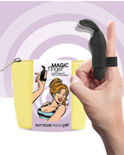 FeelzToys Magic Finger Vibrator Black Fingervibrator
