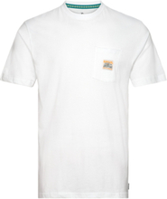 Surf Paradise Badge Tee Sport T-Kortærmet Skjorte White Rip Curl
