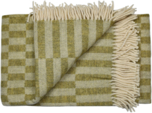 Loso/Stockholm Home Textiles Cushions & Blankets Blankets & Throws Green Silkeborg Uldspinderi