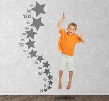 Sticker kinderen groeimeter sterren