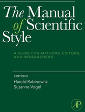 The Manual of Scientific Style