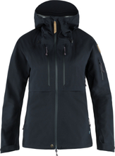 Fjällräven Women's Keb Eco-Shell Jacket Dark Navy Skalljakker XL