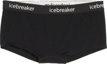 Icebreaker Women's Sprite Hot Pants Black/Black Undertøy XL