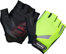 Gripgrab ProGel Hi-Vis Padded Gloves Fluo Yellow Träningshandskar XS