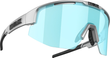 Bliz Bliz Matrix Metallic Silver/Smoke Ice Blue Sportsbriller OneSize