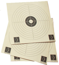 Hatsan Hatsan Paper Target 10-rings 14x14 cm Beige Övningsskytte OneSize