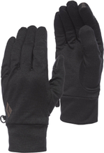 Black Diamond LightWeight WoolTech Gloves Anthracite Skidhandskar L