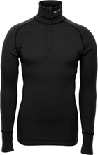Brynje Unisex Arctic Zip Polo Shirt Black Undertøy overdel XXL