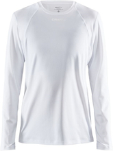 Craft Women's Adv Essence Long Sleeve Tee White Långärmade träningströjor XL