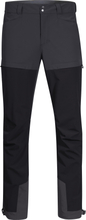 Bergans Men's Bekkely Hybrid Pant Black/Solid Charcoal Friluftsbukser L