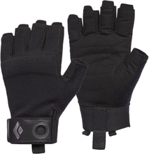 Black Diamond Crag Half-Finger Gloves Black Friluftshandskar L
