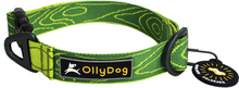 OllyDog Flagstaff Collar Sage Bark Hundselar & hundhalsband S