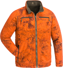 Pinewood Men's Red Deer Camou Fleece Jacket Strata Blaze/SuedeBr Ovadderade jaktjackor S