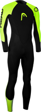 Head Men's OW Explorer Wetsuit 3.2.2 Black/Lime Simdräkter S