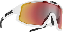 Bliz Bliz Fusion White/Smoke Red Multi Sportsbriller OneSize