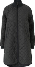 Ilse Jacobsen Women's Padded Quilt Coat Black Lättvadderade vardagsjackor 40