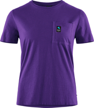 Klättermusen Women's Runa Pocket Short-Sleeve Tee Purple Kortermede trøyer XS
