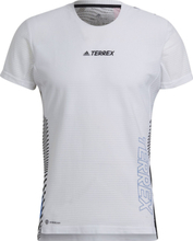 Adidas Men's Terrex Agravic Pro Tee White Kortermede treningstrøyer S