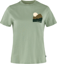 Fjällräven Women's Nature T-Shirt Sage Green T-shirts S