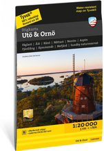 Calazo förlag Stigkarta Utö & Ornö 1:20 000 NoColour Litteratur OneSize