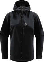 Haglöfs Women's ROC Mono Proof Jacket True Black Skalljakker XS