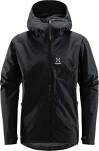 Haglöfs Men's ROC Mono Proof Jacket True Black Skalljakker S