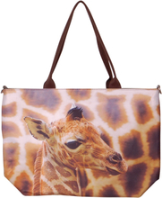 Handtas groot giraffe-