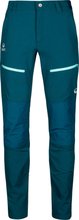 Halti Halti Women's Pallas III Warm X-Stretch Pants Reflecting Pond Blue Friluftsbukser 34