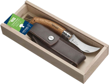 Opinel Opinel Pencil case No08 Mushroom + sheath Oak Wood Knivar 8