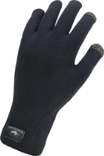 Sealskinz Waterproof All Weather Ultra Grip Knitted Glove Black Friluftshandskar M