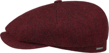 Stetson Men's Hatteras Wool Herringbone Red Kapser L