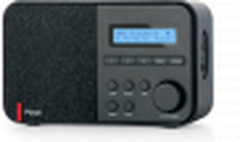 Pinell Supersound Mini Draagbare Radio DAB+ Oplaadbaar - Zwart