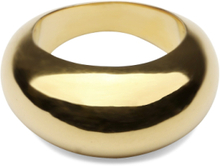 Bolded Ring Gold Ring Smykker Gold Syster P