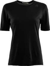 Aclima Aclima LightWool Undershirt T-shirt Woman Jet Black Kortermede trøyer S