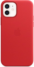 Apple Leather Case With Magsafe Iphone 12; Iphone 12 Pro Produkt (red)