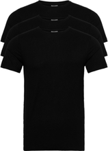 3-Pack Tee - Bamboo T-shirts Short-sleeved Svart Clean Cut Copenhagen*Betinget Tilbud