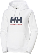 W Hh Logo Hoodie 2.0 Sport Sweatshirts & Hoodies Hoodies White Helly Hansen
