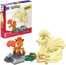 Mega Pokémon Vulpix Evolution Set Toys Building Sets & Blocks Building Sets Multi/patterned MEGA Pokémon